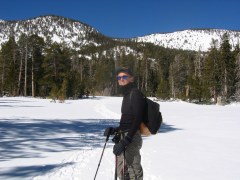 Snowshoeing at the Top of The Tram