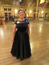 Janet before  the ball