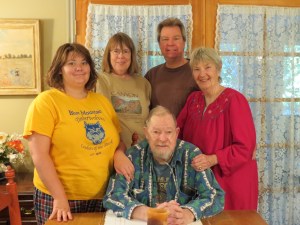 Sharon & David with David Jr, Judith and Taylor. September 2014