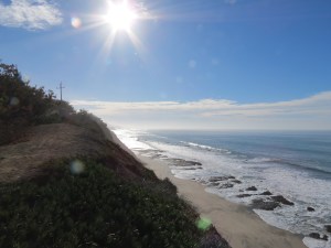 Driving RT 1 south of Half Moon Bay