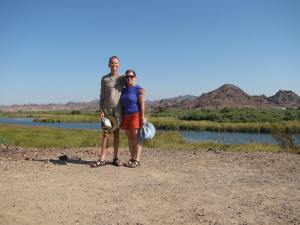 Jim & Janet on the lower Colorado