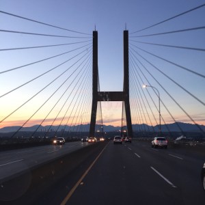 Crossing into Vancouver